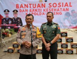 Giat Bansos dan Bakti Kesehatan, Kapolda Jateng sentuh Pekerja TPSA Plumbon