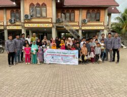 Forum pemuda peduli anak yatim (FORPAY) Gampong Blang Naleung Mameh Gelar kenduri khatam Al-Qur’an & Santunan Yatim-Piatu