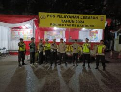 Ipda Taufik Setya Hermawan Bersama Anggota “SIAP” Amankan Perayaan Idul Fitri 1445 H/2024