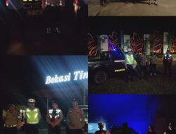 Polsek Setu Pengamanan Operasi Ketupat 1445H/2024 Patroli Mobil Biru