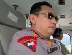 Kapolri dan Menko Polhukam Naik Heli, Pantau Jalur Mudik Banten Via Udara