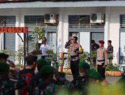 Polres Aceh Selatan melaksanakan Apel Gelar Pasukan Ops Ketupat Seulawah 2024.