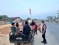 Antisipasi Guantibmas dan Kenakalan Remaja Selama Bulan Puasa, Unit URC Sat Samapta Polres Aceh Tamiang Laksanakan Patroli Subuh