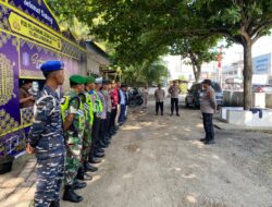 Pantau Arus Mudik, Polres Lhokseumawe Siagakan Personil di Pos Pelayanan Op Keutupat Seulawah