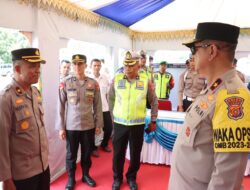 Wakapolda Aceh Melakukan Peninjauan Kesiapan Pos Operasi Ketupat Seulawah di Polres Pidie Jaya