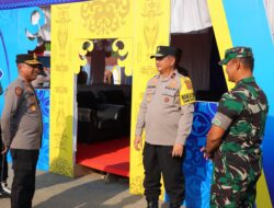 Wakapolda Aceh Beserta Rombongan  Melakukan Kunjungan dan pengecekan Ke Pos Pelayanan dan Pos Pengamanan Operasi Ketupat Seulawah 2024 Polres Aceh Tamiang