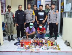 Polsek Banda Sakti Tangkap Dua Terduga Maisir Lempar Gelang di Pantai Jomblang