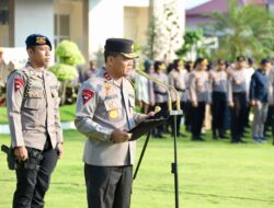 Suasana Haru Warnai Halal Bihalal Polda Jateng, Kapolda : Ini Ops Ketupat Candi Terakhir saya sebelum Pensiun