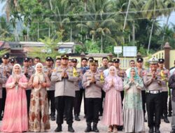 Kapolres Pidie Jaya dan Bhayangkari Mempererat Silaturrahmi dalam Acara Halal Bihalal yang Meriah