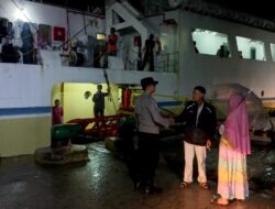 Antisipasi Guantibmas Polsek Tapaktuan Laksanakan Patroli ke Pelabuhan Penyeberangan Tapaktuan