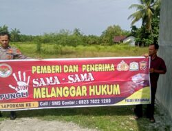 Cegah Pungutan Liar Dalam Pelayanan Publik, Personel Polsek Bendahara Gencar Sosialisasikan Saber Pungli