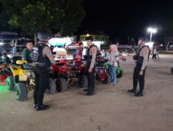 Unit URC Sat Samapta Polres Aceh Tamiang Laksanakan Patroli Rutin Guna Antisipasi Guantibmas