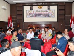 Halal Bihalal Bersama Wartawan, Ini Harapan Kapolres Aceh Timur