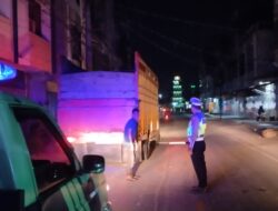 Cegah Kecelakaan, Satlantas Polres Aceh Tamiang Laksanakan Patroli Rutin