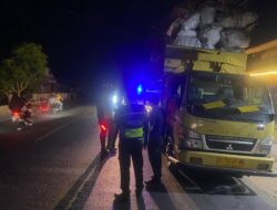 Cegah Kecelakaan, Satlantas Polres Aceh Tamiang Laksanakan Patroli Rutin