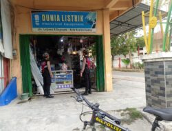 Sat Samapta Polres Aceh Tamiang Patroli Kota Dengan  Bersepeda