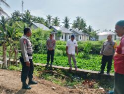 Suksesnya Mediasi: Kapolsek Jangka Buya Memimpin Penyelesaian Sengketa Pembukaan Jalan di Bantaran Sungai