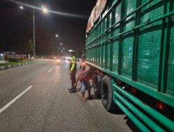 Cegah Kecelakaan, Satlantas Polres Aceh Tamiang Laksanakan Patroli Rutin dan Berikan Himbauan