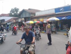 Personil Polsek Simpang Kiri Laksanakan Giat Strong Point Pagi