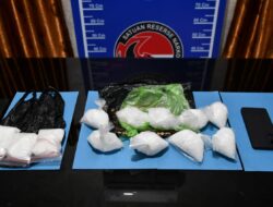 Ringkus Dua Pelaku Penyalagunaan Narkotika, Satresnarkoba Polres Aceh Timur Amankan 1.200 Gram Sabu