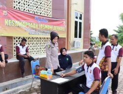 Polres Pidie Jaya Gelar TKJ Berkala untuk Evaluasi Fisik Anggota