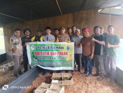 Polsek Dewantara Dukung Upaya Pengembangan Peternakan Pemuda Glumpang Sulu Barat