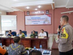 Polres Pidie Bersama Pemkab Dan Kodim 0102/Pidie Gelar Rakor Penanggulangan Bencana