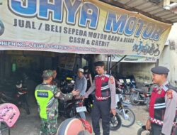 Sinergitas TNI-Polri Ciptakan Situasi Yang Aman Dan Kondusif di Kabupaten Aceh Tamiang