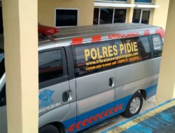 Polres Pidie Sediakan Ambulans Antar Masyarakat Ke Rumah Sakit