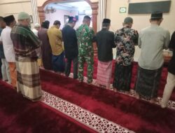 Tingkatkan Keimanan Dan Ketakwaan Babinsa Jajaran Kodim 0117/Aceh Tamiang Laksanakan Manunggal Sholat Subuh