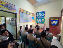 Kunjungan Tim Supervis Dari Bid TIK Polda Aceh ke Polres Aceh Tamiang