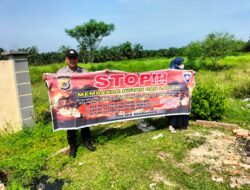 Polsek Bendahara Rutin Berikan Himbauan  serta Edukasi Cegah Karhutla