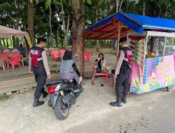 Unit URC Sat Samapta Polres Aceh Tamiang Laksanakan Patroli Rutin Ciptakan Situasi Yang Aman dan Kondusif.