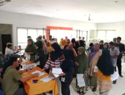 Monitoring Dan Pengamanan Penyaluran Bantuan Beras Oleh Polsek Kuala Simpang