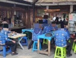 Banyak ASN di Purwakarta Asyik Nongkrong Saat Upacara Hari Lahir Pancasila