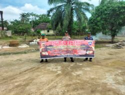 Personel Polsek Bendahara Gencar Berikan Himbauan serta Berikan Edukasi Cegah Karhutla