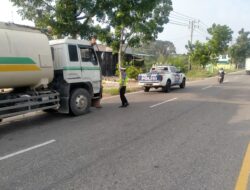 Berikan Teguran Secara Humanis, Satlantas Polres Aceh Tamiang Laksanakan Patroli Dikawasan Jalur KTL ( Kawasan Tertib Berlalulintas )