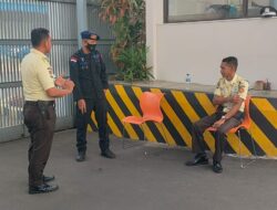 Brimob Kompi 3 Purwakarta Laksanakan Patroli Kamtibmas Kepada Security di Kawasan Industry Purwakarta