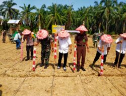 Kabag Ops Polres Aceh Tamiang Hadiri Penanaman Perdana I’Am Jagong Program Kodam Iskandar Muda