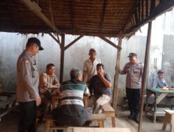 Personel Polsek Kuala Simpang Sambang Warga Jalin Kemitraan dan Jaga Harkamtibmas