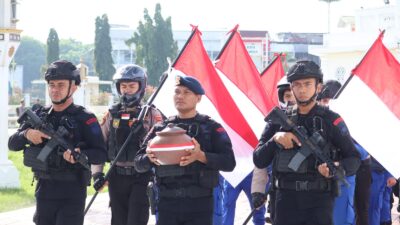 Jelang HUT Ke-78 Bhayangkara, Polda Aceh Kirim Air Suci Ke Mabes Polri