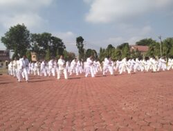 Tingkatkan Kemampuan Personel, Polres Aceh Tamiang Gelar Ujian Bela diri Polri Semester I Tahun 2024