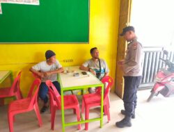 Personel Polsek Kejuruan Muda Sambang Warga Jalin Kemitraan dan Jaga Harkamtibmas