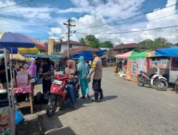 Personil Polsek Simpang Kiri Laksanakan Giat Strong Point Pagi