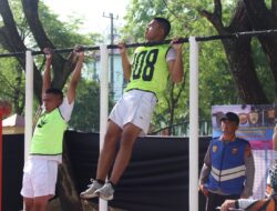 Kabid Humas Selaku Ketua Tim Jasmani, Semangati Calon Bintara Polri