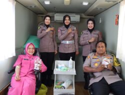 HUT Bhayangkara ke-78: Polres Pidie Jaya Donor Darah untuk Dukung Transformasi Ekonomi Inklusif
