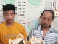 Tim Opsnal Satresnarkoba Polres Aceh Tamiang Berhasil Amankan 2 Kg Narkotika Jenis Ganja
