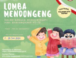 Semarak Bhayangkara ke 78, Warga Masyarakat Aceh Timur Diajak Ramaikan Berbagai Lomba “Setapak Perubahan