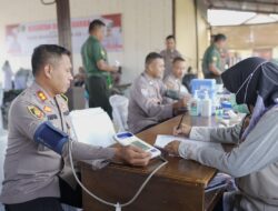 Sambut Hari Bhayangkara ke-78 Polres Pidie Gelar Donor Darah