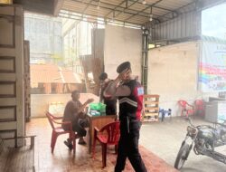 Unit URC Sat Samapta Polres Aceh Tamiang Laksanakan Patroli Dialogis Untuk Ciptakan Situasi Yang Aman dan Kondusif